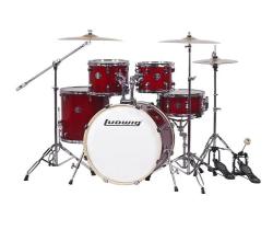 Accent Pro Барабанная установка, красная, 2 коробки LUDWIG LC196-3