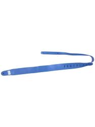 Ремень для акустической гитары, кожаный, синий LUTNER LSGL3-BL