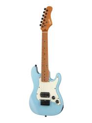 Электрогитара тревел LUXARS S-KPRO-SBL