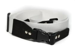 Ремень для гитары, нейлоновый, белый MAMBA STRAPS MB5022-067