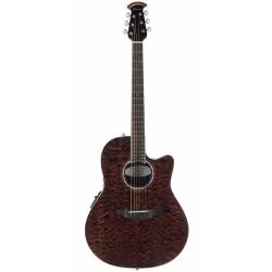 Электроакустическая гитара OVATION CS28P-TGE Celebrity Standard Plus Super Shallow Tiger Eye