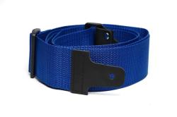Ремень для гитары, нейлоновый, ярко-синий MAMBA STRAPS MB5011-118