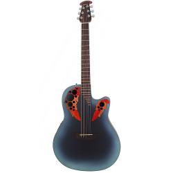 Электроакустическая гитара OVATION CE44-RBB Celebrity Elite Mid Cutaway Reversed Blueburst