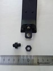 Втулка + 2 гайки на мостик для скрипки Bonmusica MEZZO MZ-ZMV