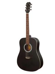 Акустическая гитара, черная  MILENA MUSIC ML-DT-BK