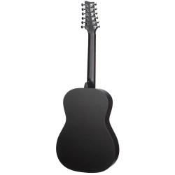 Акустическая гитара 12-струнная, черная MILENA MUSIC ML-F3-BK-12Str
