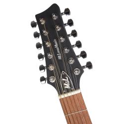 Акустическая гитара 12-струнная, черная MILENA MUSIC ML-F3-BK-12Str