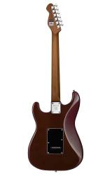 Электрогитара, коричневая MOOER MSC20-Pro-AMBN
