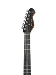 Электрогитара, черная MOOER MSC10-Pro-BLK