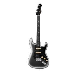 Электрогитара, черное серебро MOOER MSC10-Pro-DKSL