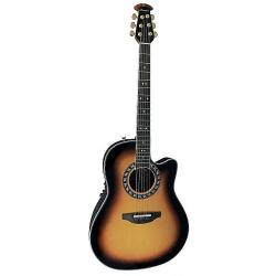 Электроакустическая гитара с кейсом OVATION 2077AX-1 Legend Deep Contour Cutaway Sunburst