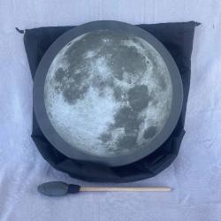 Бубен пневматический тканный, принт Луна PANGOODA DRUMS PNG-50-БП-Л