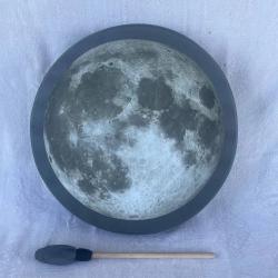 Бубен пневматический тканный, принт Луна PANGOODA DRUMS PNG-50-БП-Л