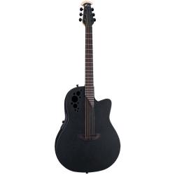 Электроакустическая гитара OVATION 1868TX-5 Elite T Super Shallow Black Textured