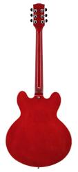 Электрогитара, арктоп, красная PRODIPE JMFHB85CH