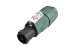 Разъем на кабель speakON, Female, зеленый REAN RCLS4F-G-000-1