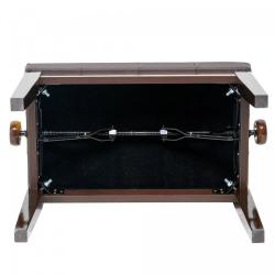 Банкетка, коричневая, искусственная кожа RIN LB-21RWG