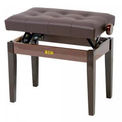 Банкетка, коричневая, искусственная кожа RIN LB-21RWG