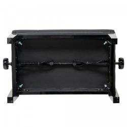 Банкетка, черная, искусственная кожа RIN LB-31BKG