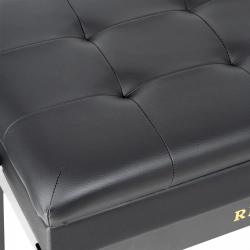 Банкетка, черная, искусственная кожа RIN LB-31BKG