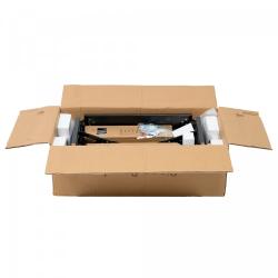 Банкетка, черная, искусственная кожа RIN LB-31BKG