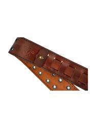 Ремень для гитары, кожаный, коричневый ROOT NOTE GS7111-BR