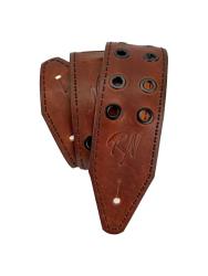 Ремень для гитары, кожаный, коричневый ROOT NOTE GS7111-BR