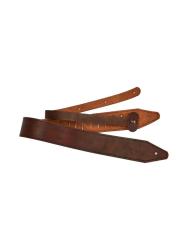 Ремень для гитары, кожаный, коричневый ROOT NOTE GS7101-BR