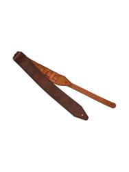 Ремень для гитары, кожаный, коричневый ROOT NOTE GS7101-BR