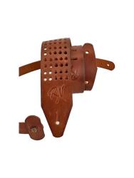 Ремень для гитары, кожаный, коричневый ROOT NOTE GS7022-BR