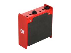 Дибокс, преобразователь сигнала для гитары, активный, стальной корпус SIMPLEWAY AUDIO D2mini-steel