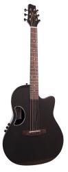 Электро-акустическая гитара, чёрная SMIGER CE-2021-CF
