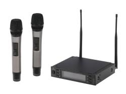 Беспроводная микрофонная система, 2 ручных передатчика SOUNDSATION WF-U2302HH
