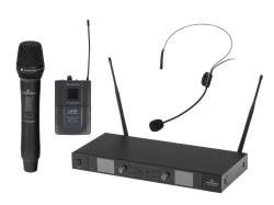 Беспроводная микрофонная система, ручной и головной микрофон SOUNDSATION WF-U2602HP