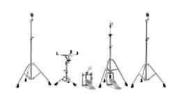 Rydeen Барабанная установка со стойками, желтая, (2 корбки)) YAMAHA RDP2F5-YL