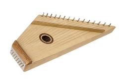 Гусли Звончатые крыловидные Прима, 15 струн, тв., светлые ГУСЕЛЬНИК GU-11.32.15.56100