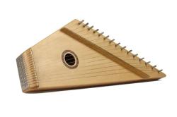 Гусли Звончатые крыловидные Прима, 15 струн, тв., светлые ГУСЕЛЬНИК GU-11.32.15.56100