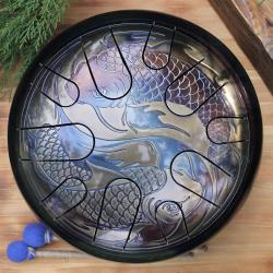 Глюкофон 30см Рыбы Инь Янь, A Minor МАСТЕРСКАЯ АЛАТЫРЬ AL30-AM-FI