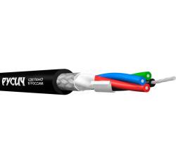 Кабель микрофонный квадропольный, 100м РУСИЧ МКП-4022
