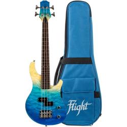 Бас-гитара уменьшенная FLIGHT Mini Bass TBL