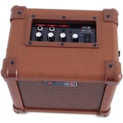 Портативный комбоусилитель для акустической гитары AROMA AG-10A