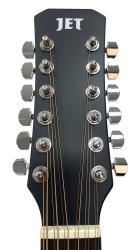 Гитара акустическая 12-струнная JET JD-255/12 BKS