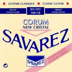Струны для классической гитары, нейлон, нормальное натяжение SAVAREZ 500CR New Cristal Corum Normal Tension