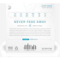 Струны D'ADDARIO XSABR 1047-12 Extra Light Coated Acoustic