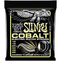 Струны для электрогитары ERNIE BALL 2714 Cobalt Slinky Mammoth 12-62