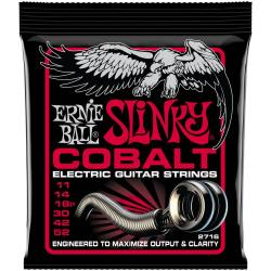 Струны для электрогитары ERNIE BALL 2716 Cobalt Slinky Burly 11-52