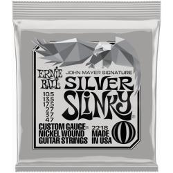 Струны для электрогитары ERNIE BALL 3818 John Mayer Silver Slinky Nickel Wound 10.5-47 (pack 3)