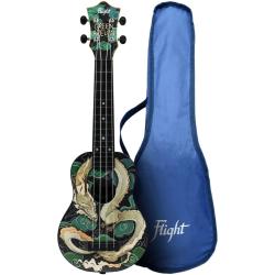 Укулеле сопрано FLIGHT TUS JADE DRAGON / Green Apelsin