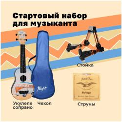 Укулеле комплект FLIGHT TUS-25 BUS PACK