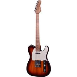 Электрогитара CRAFTER Charlotte (Silhouette) VVS MP Tobacco Sunburst